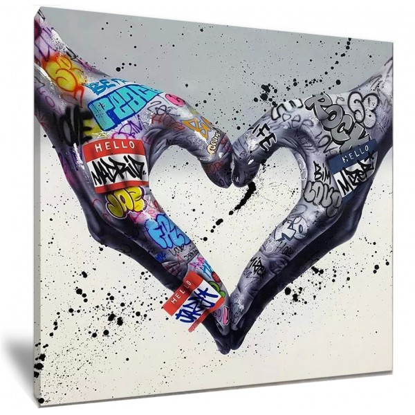 Graffiti Love Hands