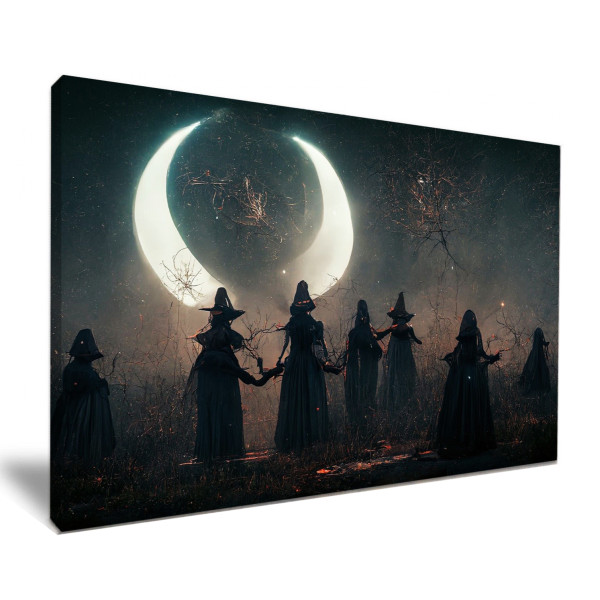 Dark Gothic Forest Witches