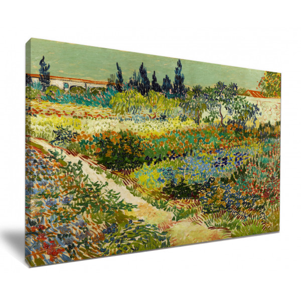 Garden at Arles by Van Gogh 